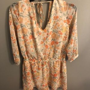 Floral Romper